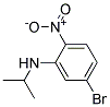 (5-Bromo-2-nitro-phenyl)-isopropyl-amine 结构式