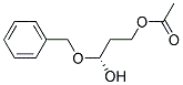 (R)BENZYLOXY-1,3-PROPANEDIOL-1-ACETATE 结构式
