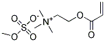 ACRYLOYLOXYETHYL TRIMETHYL AMMONIUM METHOSULFATE 结构式