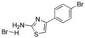 4-(4-BROMOPHENYL)-1,3-THIAZOL-2-AMINE HYDROBROMIDE 结构式