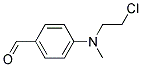 N-(2-CHLOROETHYL)-N-METHYL-4-AMINOBENZALDEHYDE 结构式