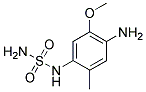 4-AMINO-5-METHOXY-2-METHY-1-BENZENESULFAMIDE 结构式