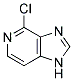 4-CHLOROIMIDAZO[4,5-C]PYRIDINE 结构式