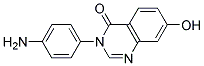 3-(4-AMINOPHENYL)-7-HYDROXYQUINAZOLIN-4(3H)-ONE 结构式