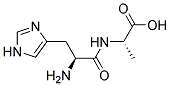L-N-Histidylalanine 结构式