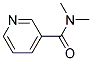 3-(N,N-Dimethylaminomethanoyl)Pyridine 结构式