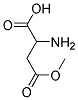 DL-Aspartic Acid 4-Methyl Ester 结构式
