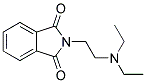 N-(2-二乙氨基乙基)邻苯二甲酰亚胺 结构式