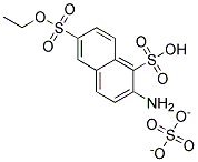 6-Ethoxylsulfurylsulfate-2-Naphthylamine-1-Sulfonic Acid 结构式