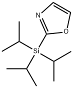 2-(三异丙基硅基)噁唑 结构式