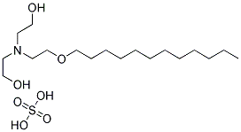 Triethanolamine lauryl ether sulfate 结构式