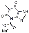 Sodium theophylliate 结构式