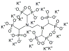 Ethylenediaminetetra(methylene phosphonic acid), potassium salt 结构式