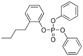 Butylphenyl diphenyl phosphate 结构式