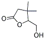 (+/-)-B,B-DIMETHYL-G-HYDROXYMETHYL-G-BUTYROLACTONE 结构式