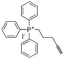 (4-PENTYNYL)TRIPHENYLPHOSPHONIUMIODIDE 结构式