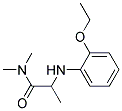 2-(O-ETHOXYANILINO)-N,N-DIMETHYLPROPIONAMIDE 结构式