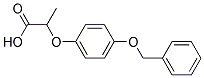 2-(P-(BENZYLOXY)PHENOXY)PROPIONICACID 结构式