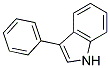 3-PHENYLINDOLE 结构式