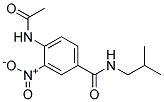 4-ACETAMIDO-N-ISOBUTYL-3-NITROBENZAMIDE 结构式