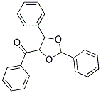 4-BENZOYL-2,5-DIPHENYL-1,3-DIOXOLANE 结构式