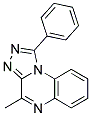 4-METHYL-1-PHENYL(1,2,4)TRIAZOLO(4,3-A)QUINOXALINE 结构式