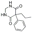 5-PHENYL-5-PROPYL-2,3-DIHYDRO-4,6(1H,5H)-PYRIMIDINEDIONE 结构式