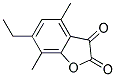 6-ETHYL-4,7-DIMETHYL-2,3-BENZOFURANDIONE 结构式