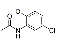 5'-CHLORO-2'-METHOXYACETANILIDE 结构式