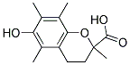 6-HYDROXY-2,5,7,8-TETRAMETHYL-2-CHROMANCARBOXYLICACID 结构式