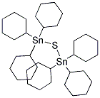 BIS(TRICYCLOHEXYLSTANNYL)SULFIDE 结构式