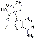 DIETHYL(6-AMINO-9H-PURIN-9-YL)MALONATE 结构式