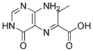 Ethyl(4-amino-6-oxo-1,6-dihydro-5-pyrimidinylimino)acetate 结构式