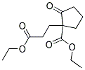 Ethyl1-(2-(ethoxycarbonyl)ethyl)-2-oxocyclopentanecarboxylate 结构式