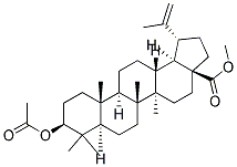 METHYL3B-ACETOXY-20(29)-LUPEN-28-OATE 结构式