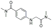 p-((Dimethylcarbamoylmethyl)amino)-N,N-dimethylbenzamide 结构式