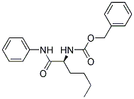 N-BENZYLOXYCARBONYL-L-NORLEUCINEANILIDE 结构式