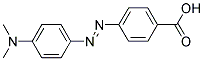 P-(P-(DIMETHYLAMINO)PHENYLAZO)BENZOICACID 结构式