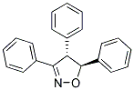TRANS-3,4,5-TRIPHENYL-4,5-DIHYDROISOXAZOLE 结构式