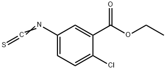 4-Chloro-3-ethoxycarbonylphenylisothiocyanate 结构式