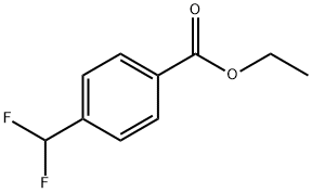 4-(二氟甲基)苯甲酸乙酯 结构式