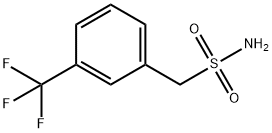 1-[3-(三氟甲基)苯基]甲磺酰胺 结构式