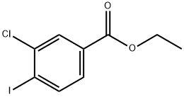 3-氯-4-碘苯甲酸乙酯 结构式
