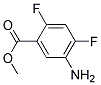 METHYL 5-AMINO-2,4-DIFLUOROBENZOATE
 结构式