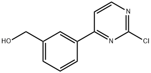 3-(2-氯-4-吡啶基)苯甲醇 结构式