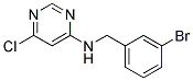 (3-Bromo-benzyl)-(6-chloro-pyrimidin-4-yl)-amine 结构式