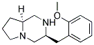(3S,8aS)-3-(2-methoxybenzyl)octahydropyrrolo[1,2-a]pyrazine 结构式