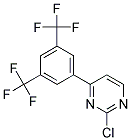 4-(3,5-Bis-trifluoromethyl-phenyl)-2-chloro-pyrimidine 结构式