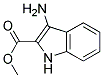 methyl 3-amino-1H-indole-2-carboxylate 结构式