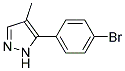 5-(4-bromophenyl)-4-methyl-1H-pyrazole 结构式